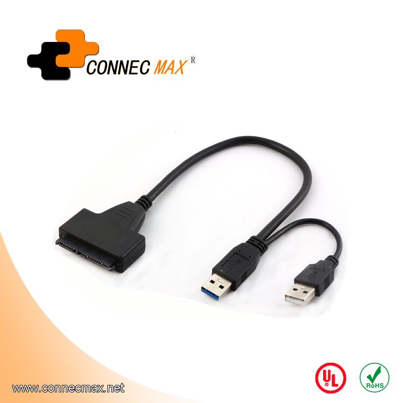USB 3.0 to 22Pin SATA data and power cable  