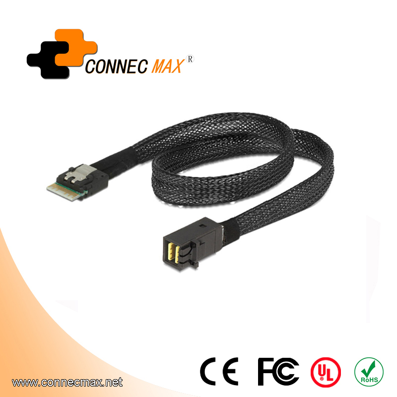 SAS (SFF8654) To SAS (SFF8643) Cable