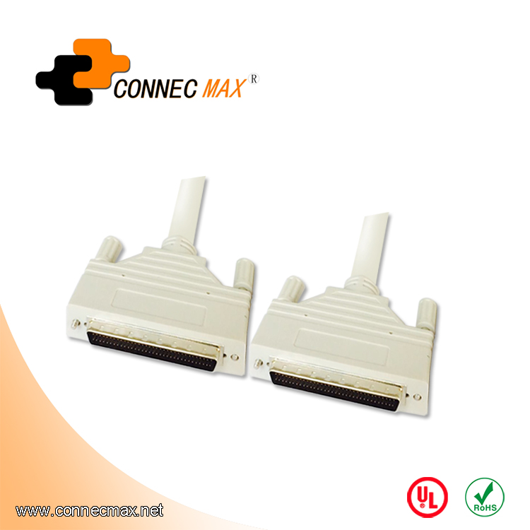 HP-DB 68pin M/M cable with Screw, Molding Type