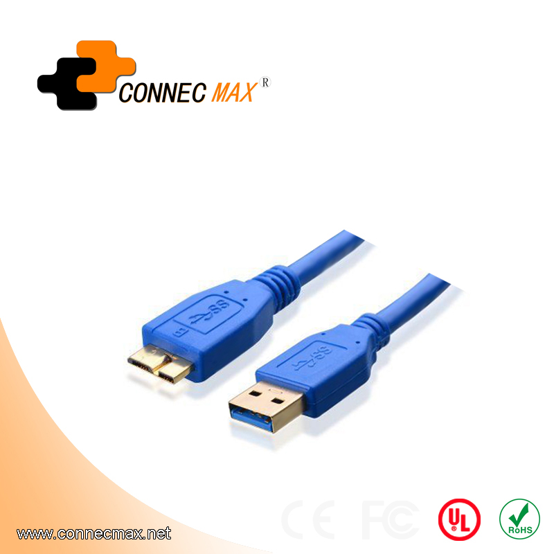USB 3.0 A Male to Micro B Male Cable
