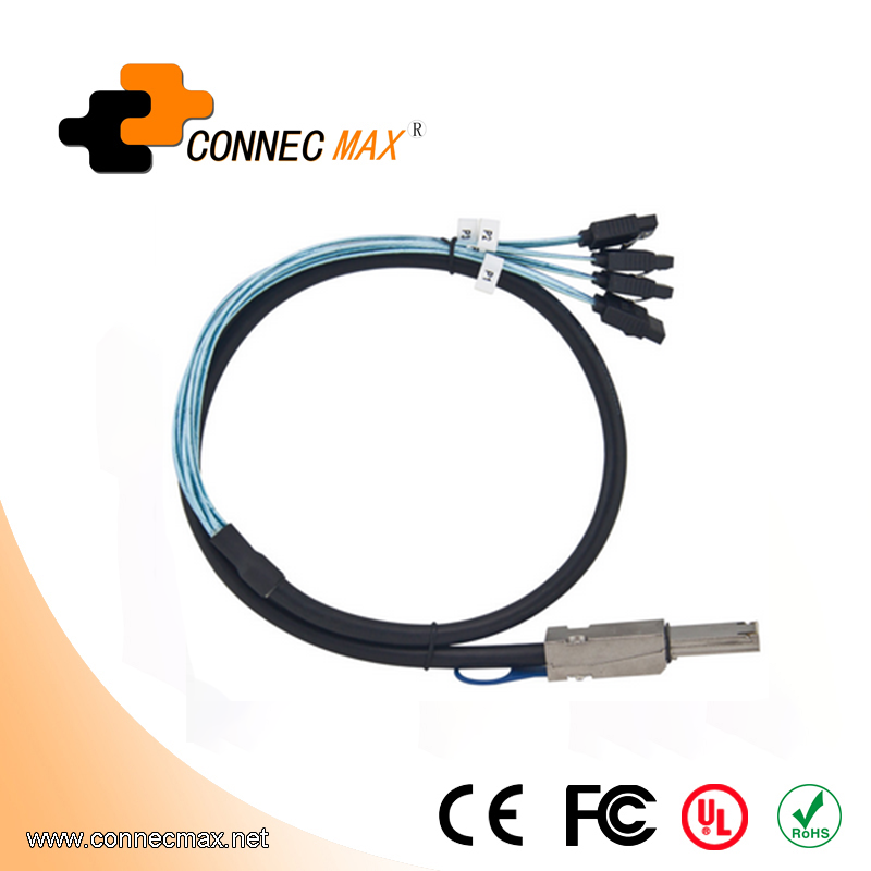 MINISAS 26PIN(SFF8088) TO 4*SATA 7PIN