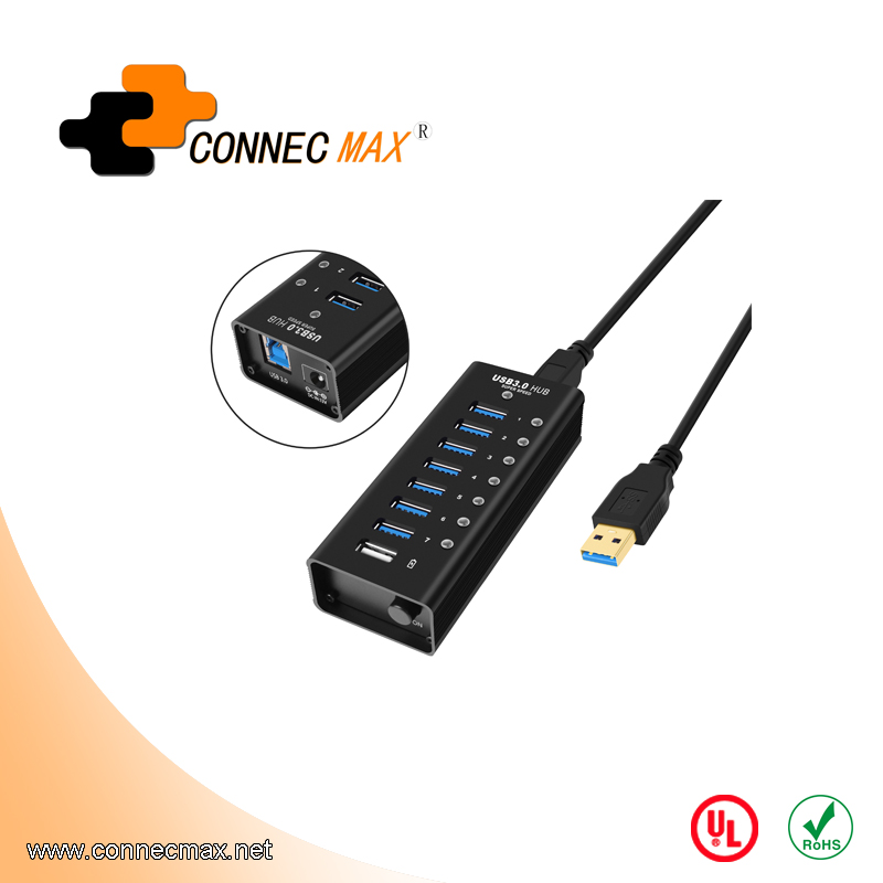 USB3.0 to  7 Ports HUB